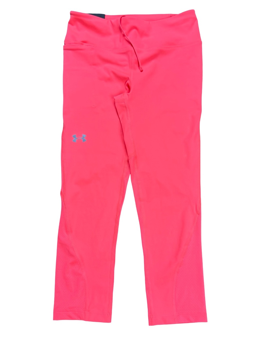 Women’s Brand New Under Armour Mid Rise Capri Hot Pink Leggings Size S